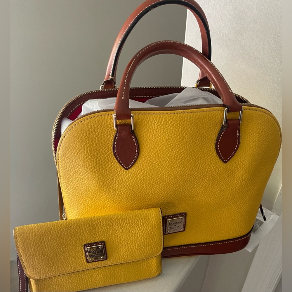 Dooney & Bourke Satchel Bag and Wallet